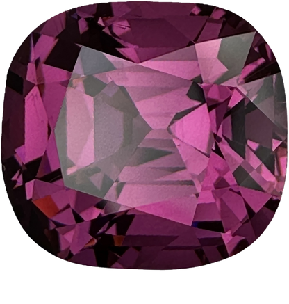 6.24ct Cushion Medium Pink Rhodolite