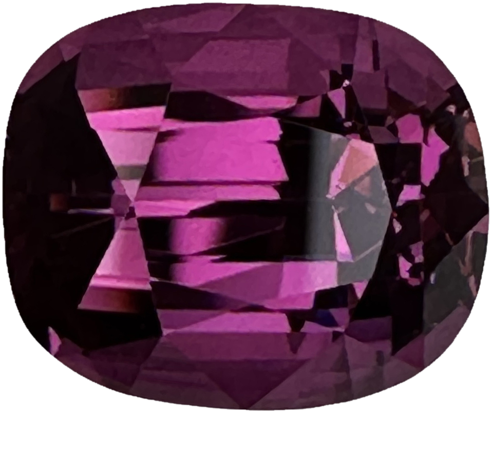 7.88ct Cushion Medium Pink Rhodolite