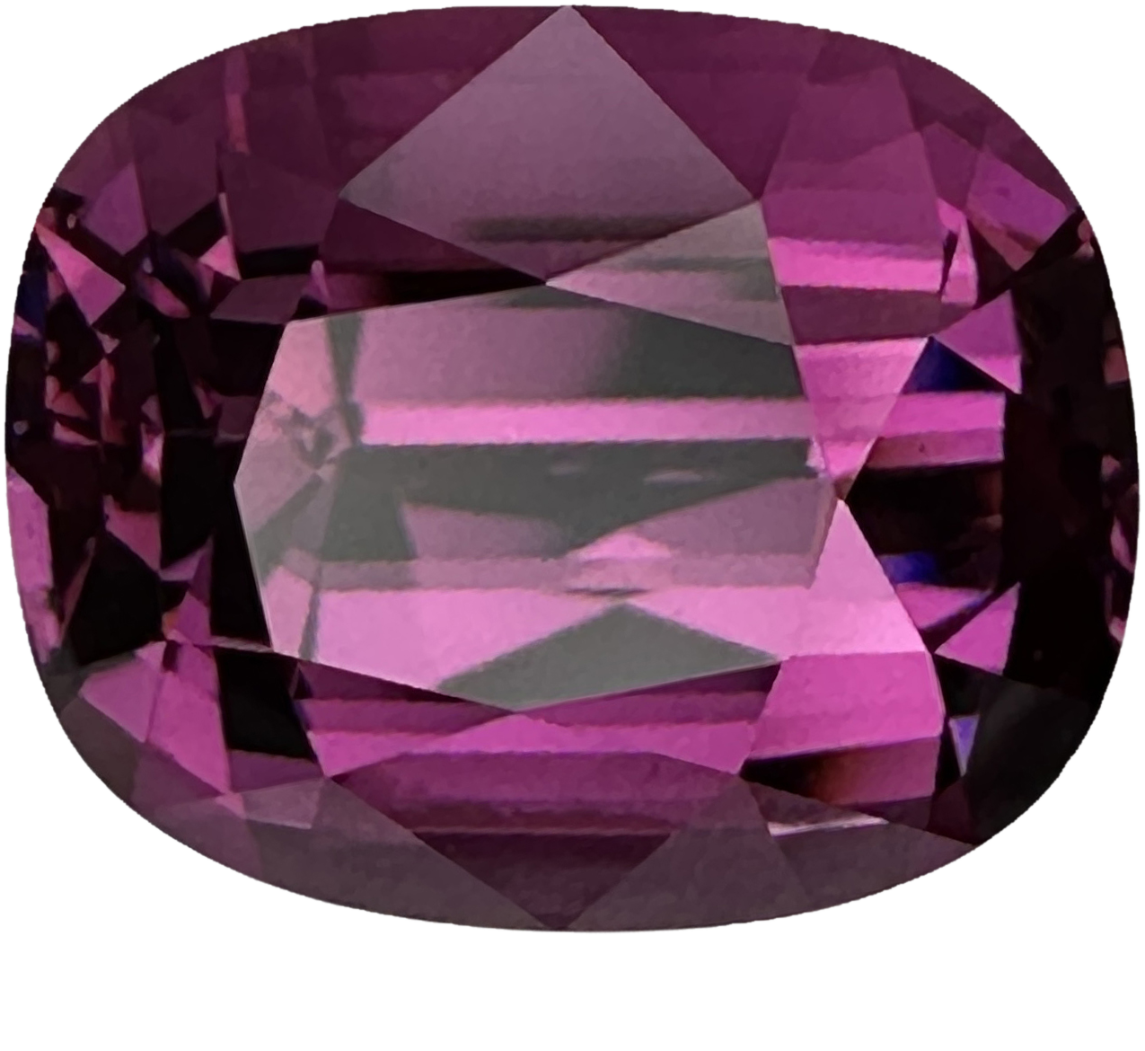 7.88ct Cushion Medium Pink Rhodolite
