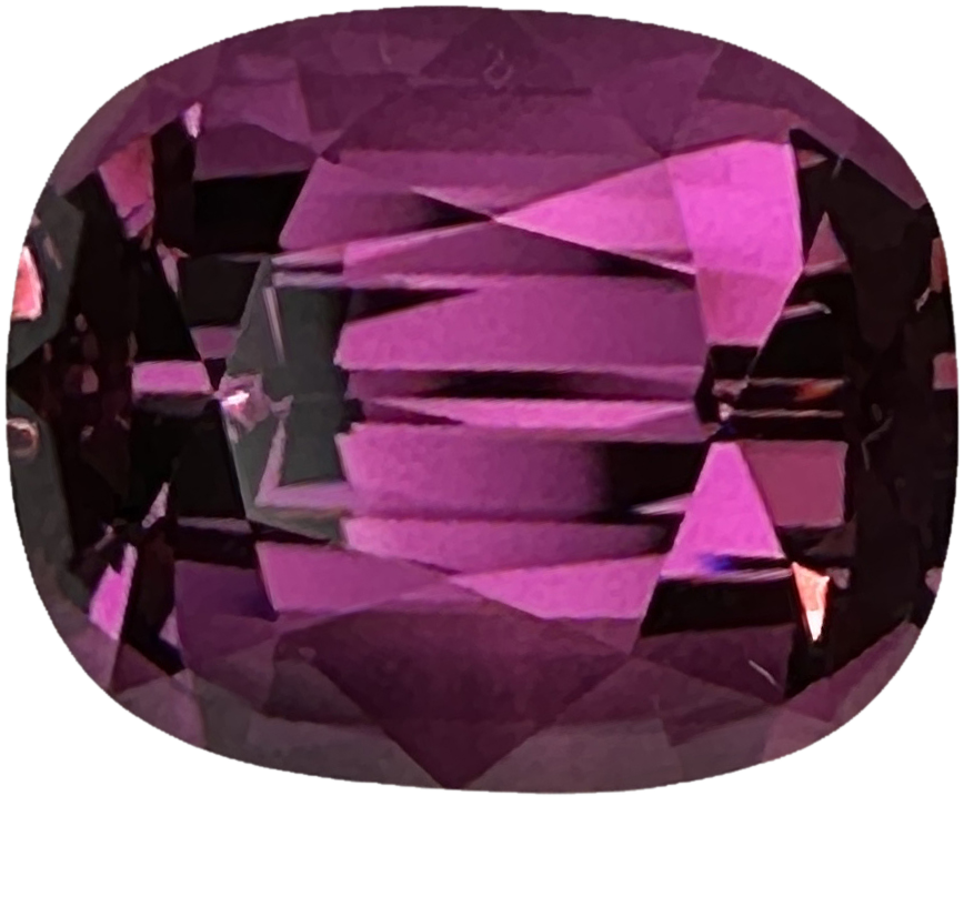 7.88ct Cushion Medium Pink Rhodolite