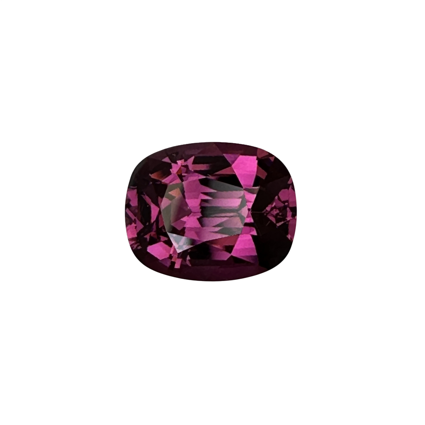 6.24ct Cushion Medium Pink Rhodolite