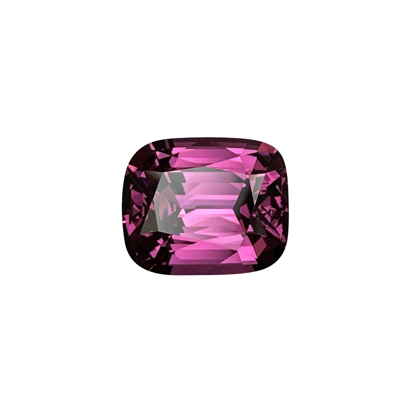 6.13ct Cushion Medium Pink Rhodolite