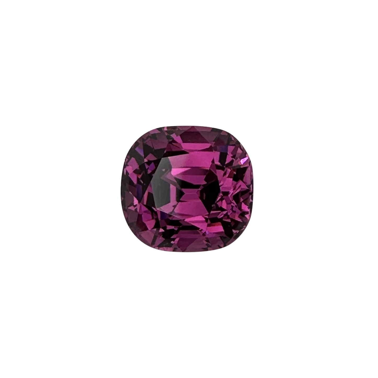 8.1ct Cushion Medium Pink Rhodolite