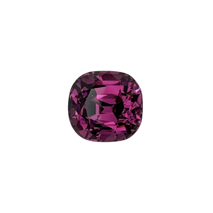 8.1ct Cushion Medium Pink Rhodolite