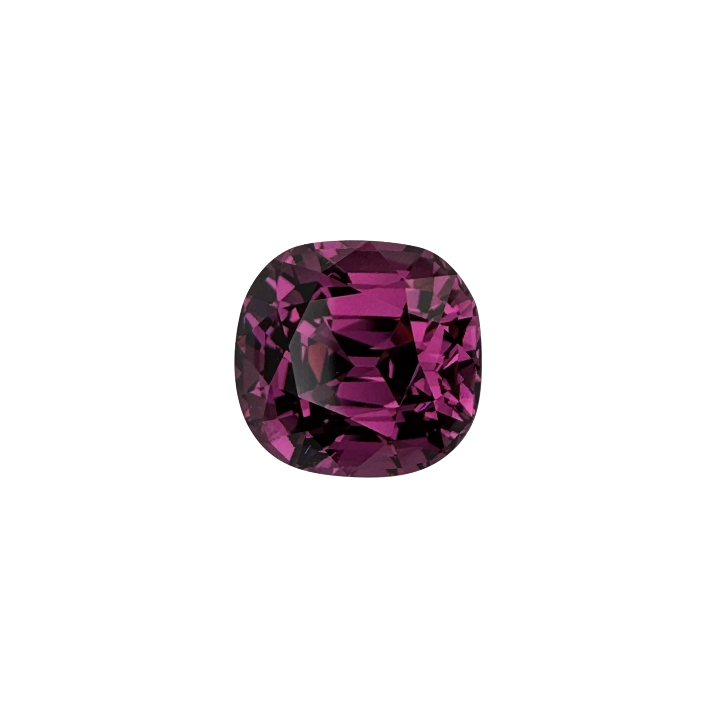 8.1ct Cushion Medium Pink Rhodolite