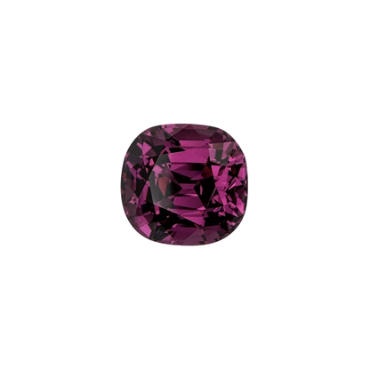 8.1ct Cushion Medium Pink Rhodolite
