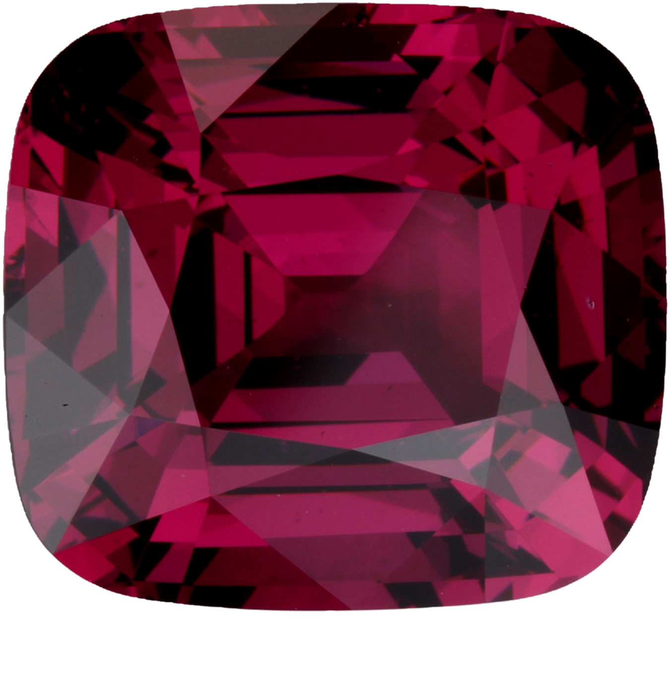 22.22 ct Cushion Purplish-Pink Garnet