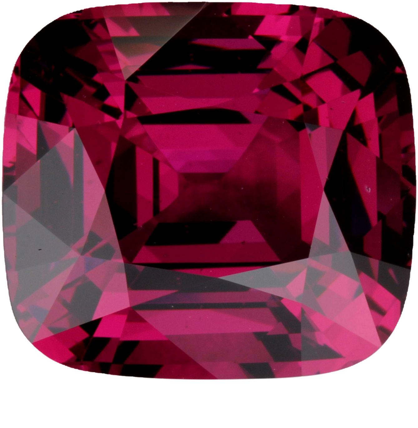 22.22 ct Cushion Purplish-Pink Garnet