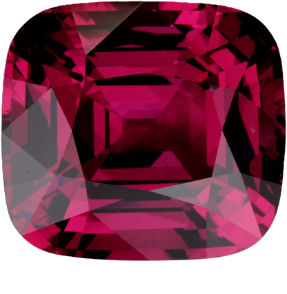 22.22 ct Cushion Purplish-Pink Garnet