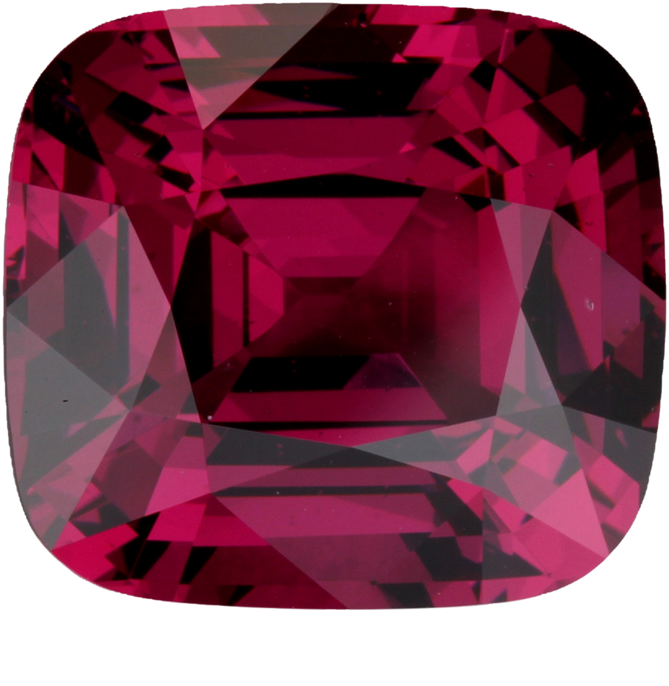 22.22 ct Cushion Purplish-Pink Garnet