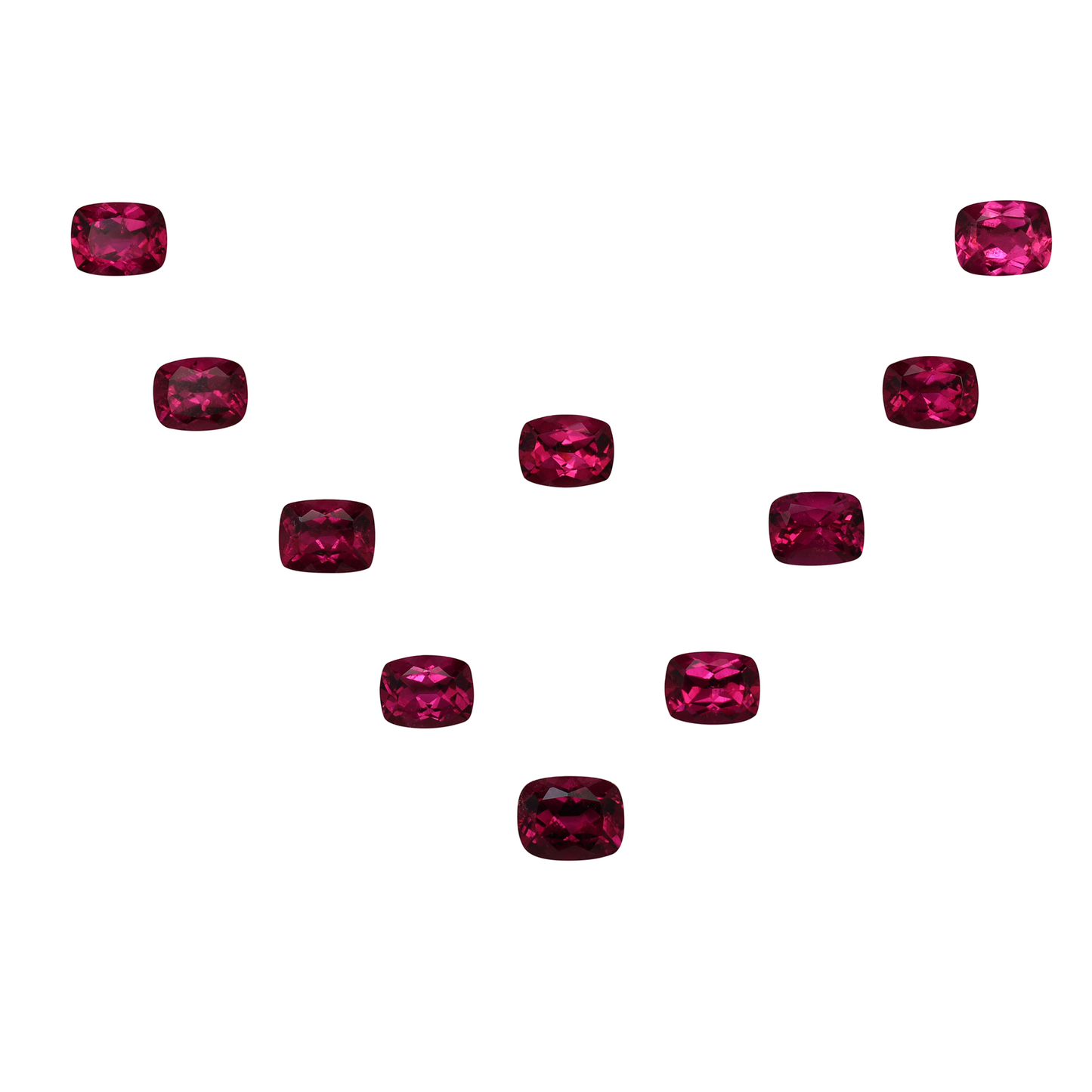 9x7mm Cushion Rubellite