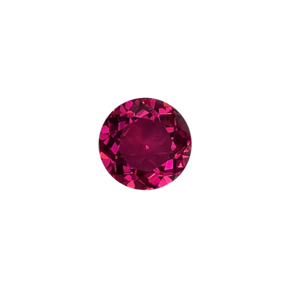 8mm Round Reddish Color Rubellite