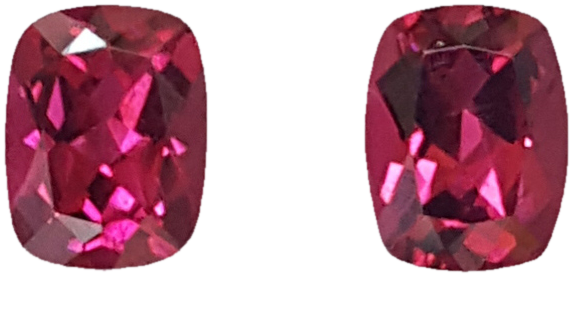 9x7mm Cushion Rubellite