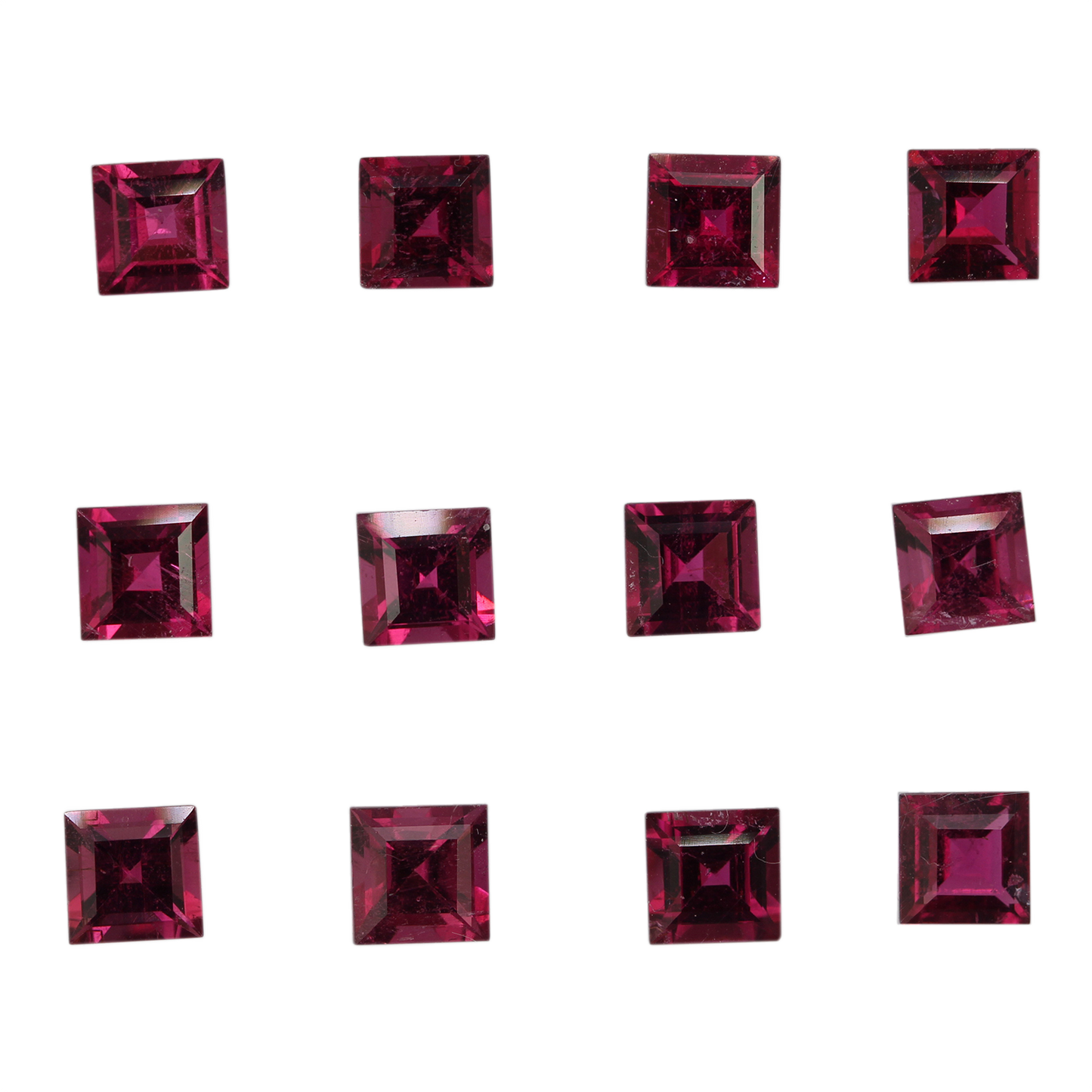 5mm Square Rubellite