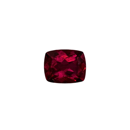 10x8mm Cushion Reddish Color Rubellite