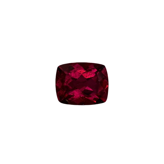 10x8mm Cushion Reddish Color Rubellite