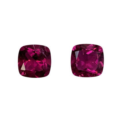 8mm Cushion Fuchsia Color Rubellite