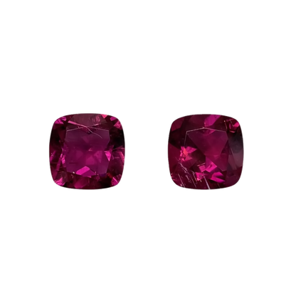 8mm Cushion Fuchsia Color Rubellite