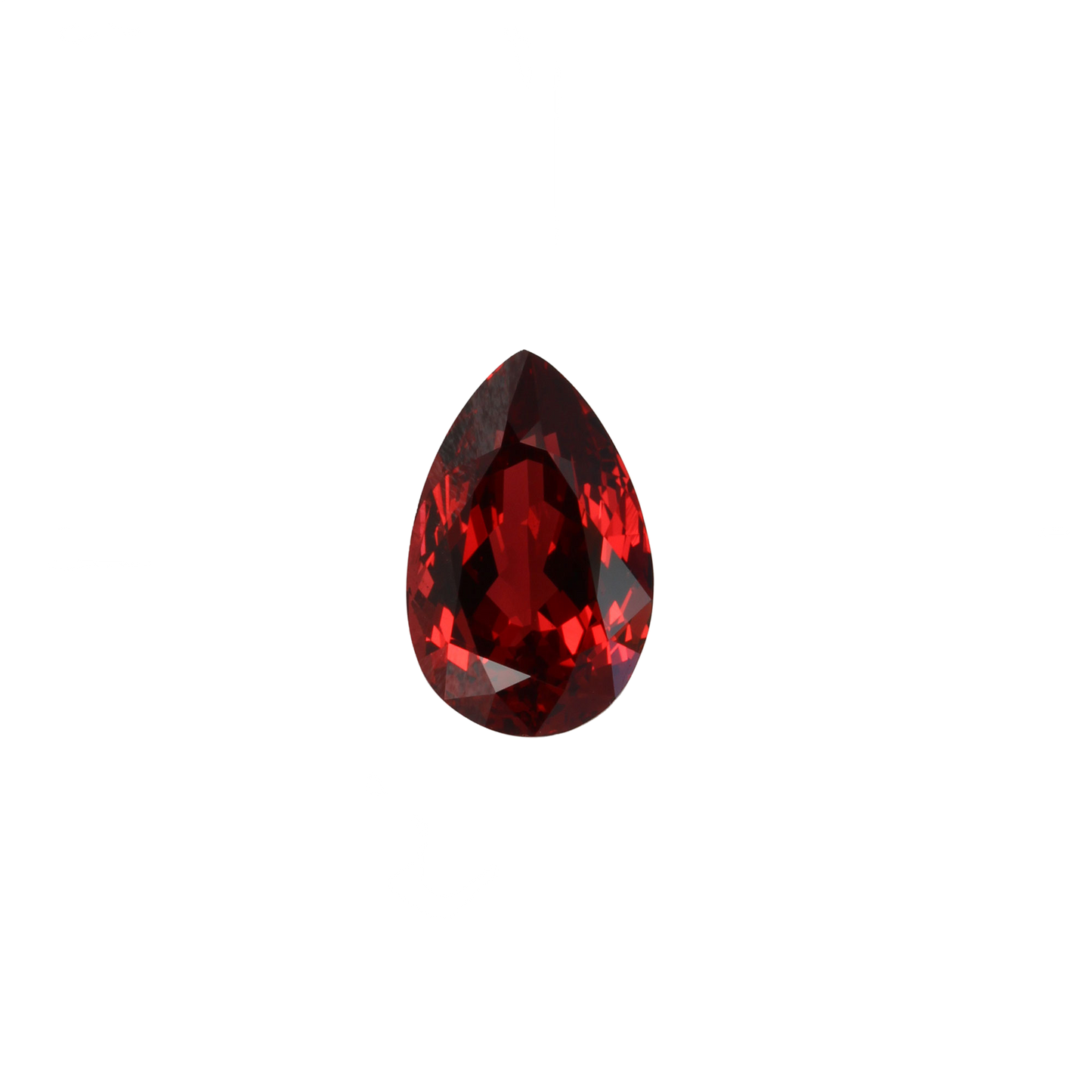 2.96ct Pear Shape Red Spinel