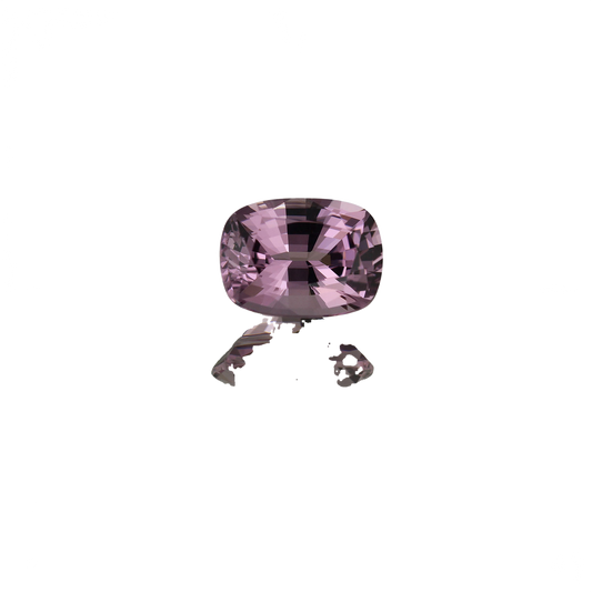 2.59ct Cushion Light Pink Spinel