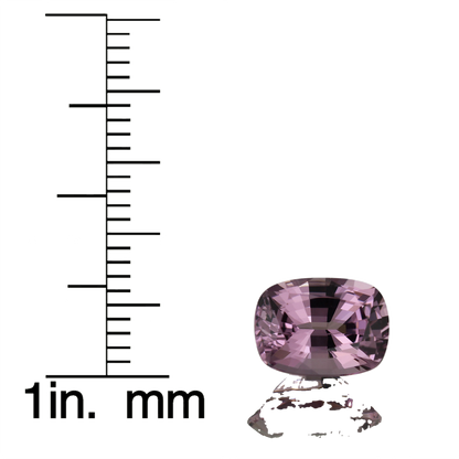 2.59ct Cushion Light Pink Spinel