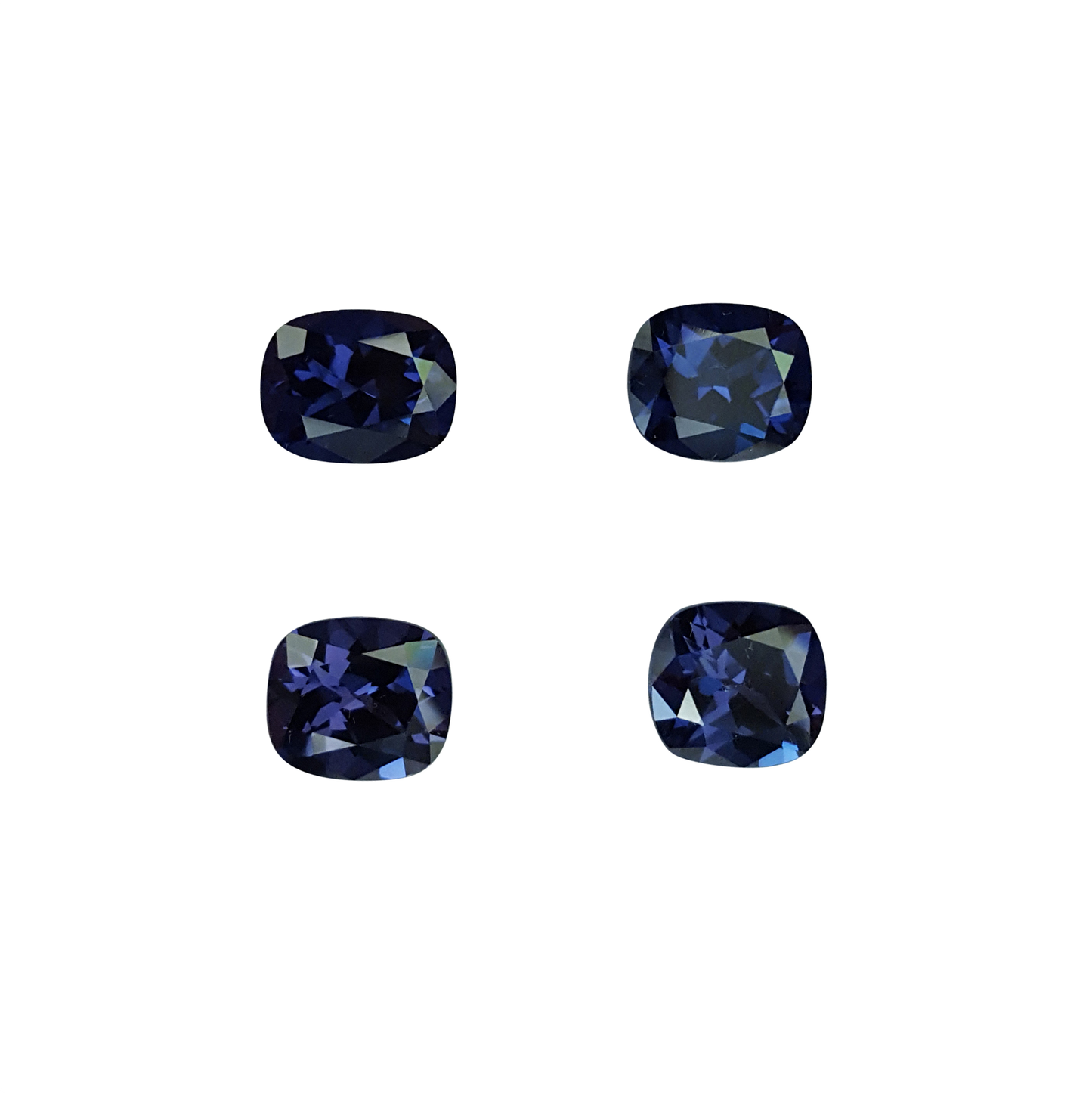 Cushion Deep Blue Spinel
