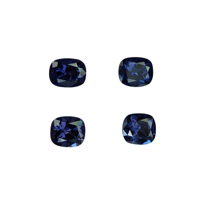Cushion Deep Blue Spinel