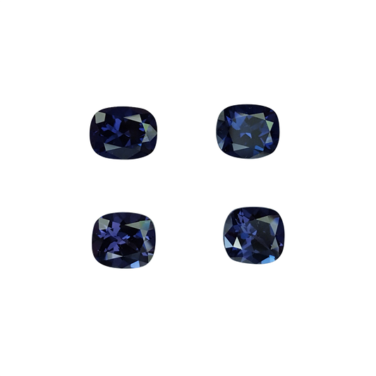 Cushion Deep Blue Spinel
