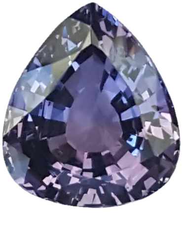 2.52ct Pear Shape Light Violet Spinel
