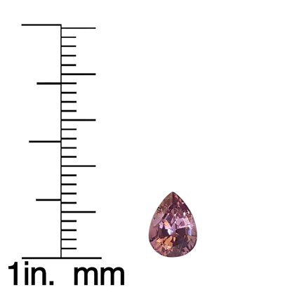 1.72ct Pear Shape Medium Pink Spinel