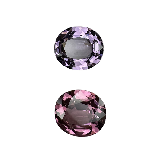 5.29ct Oval Mixed Spinel Pair
