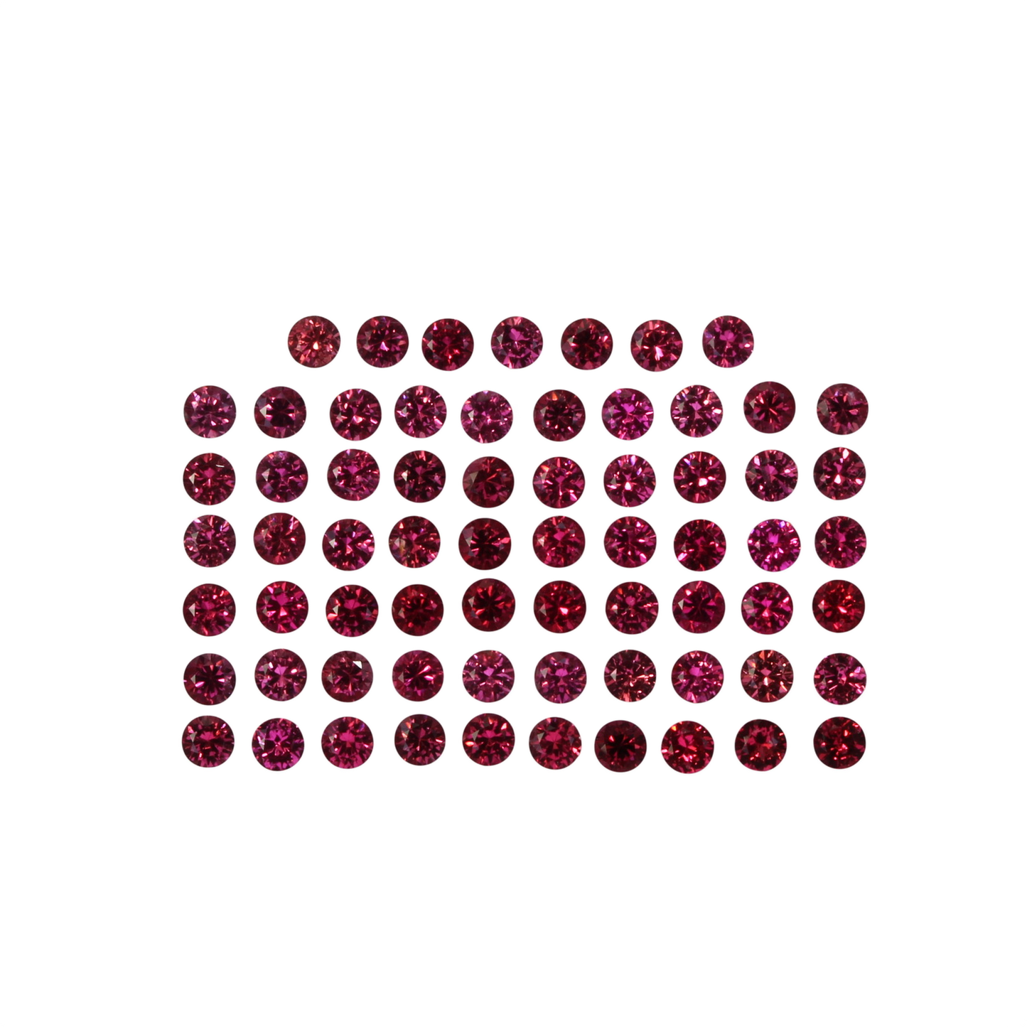 2mm Round Red Spinel