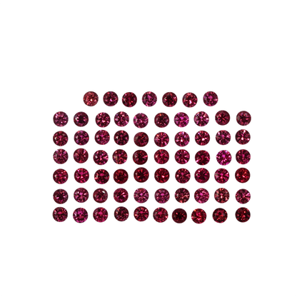 2mm Round Red Spinel