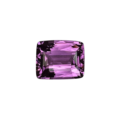 8.7x6.9mm Cushion Deep Pink Spinel