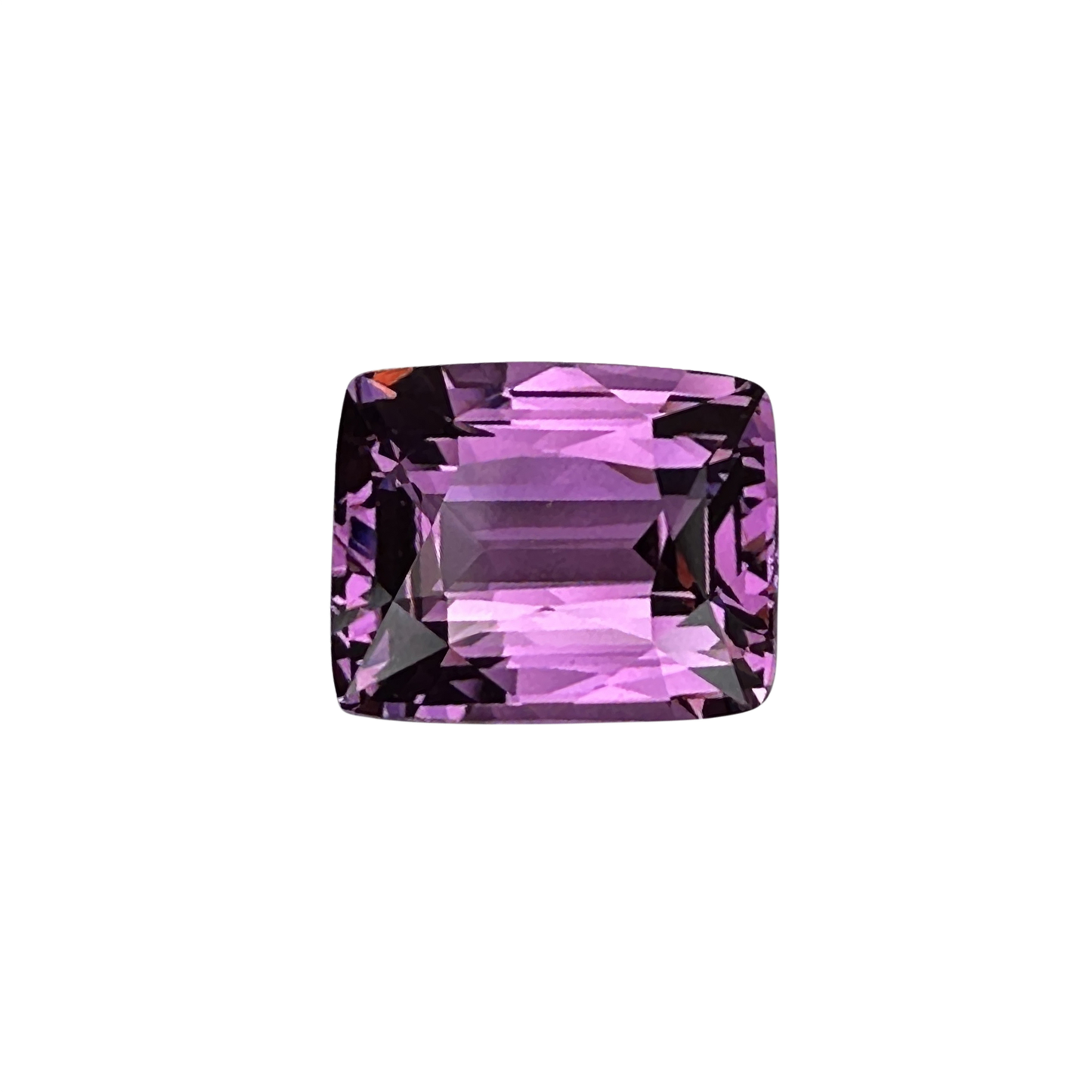 8.7x6.9mm Cushion Deep Pink Spinel