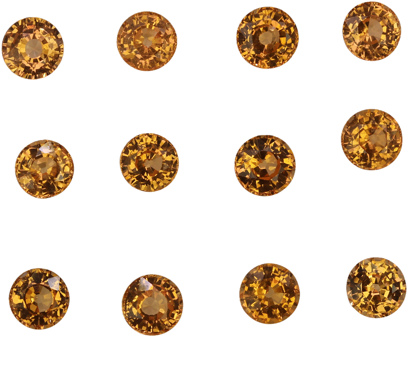 5mm Round Fanta Spessartite