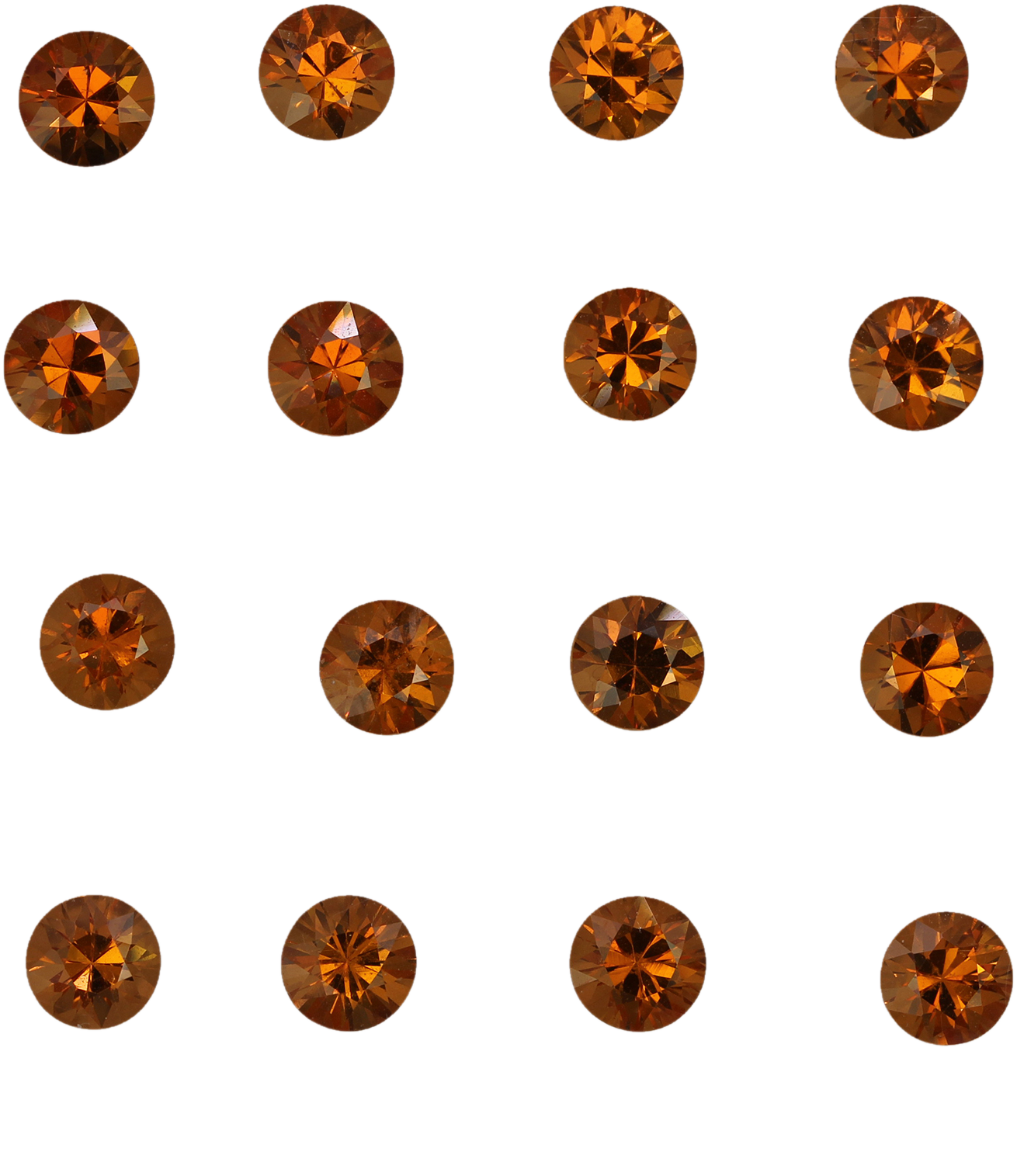 5mm Round Fanta Spessartite