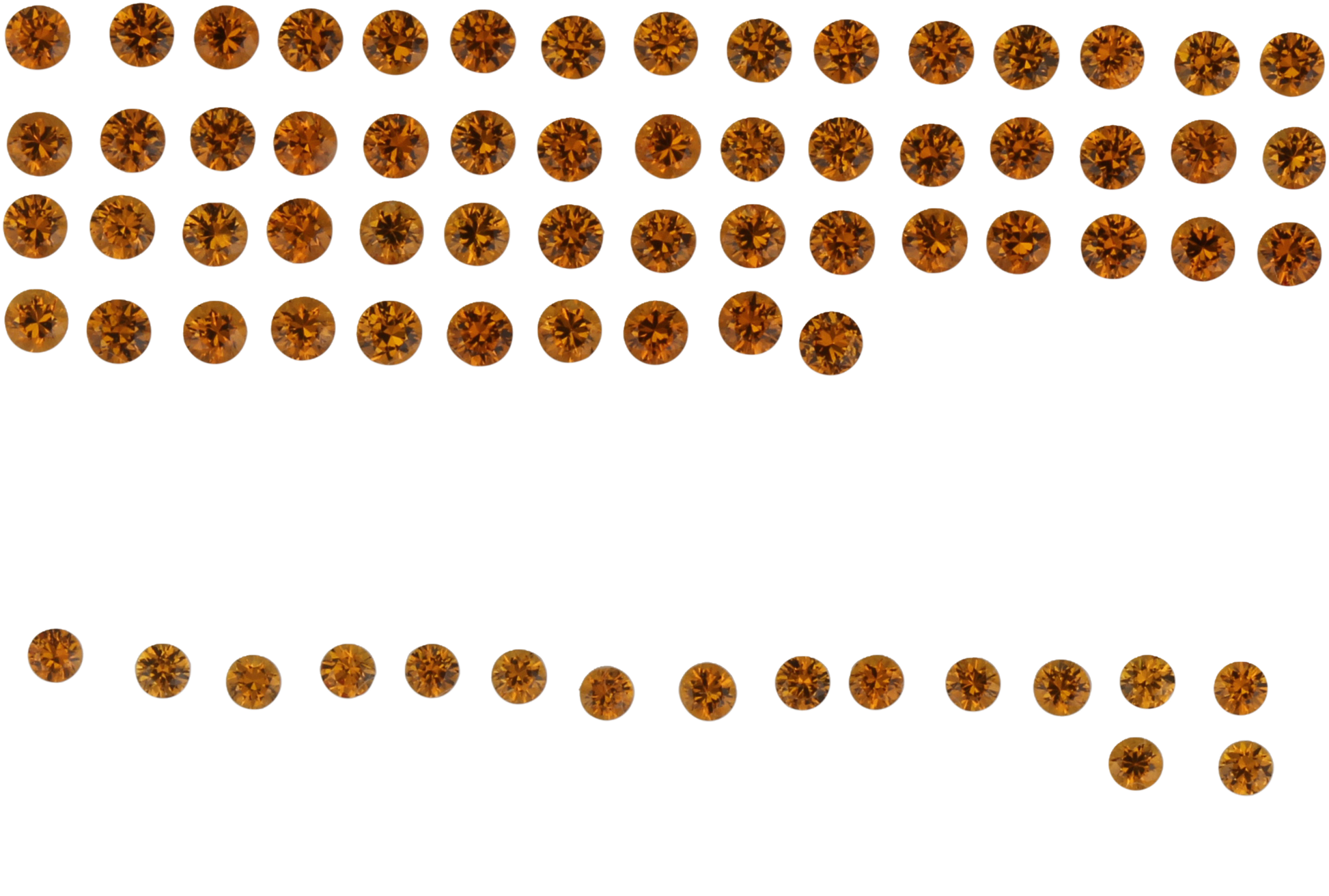 1.5mm Round Fanta Spessartite