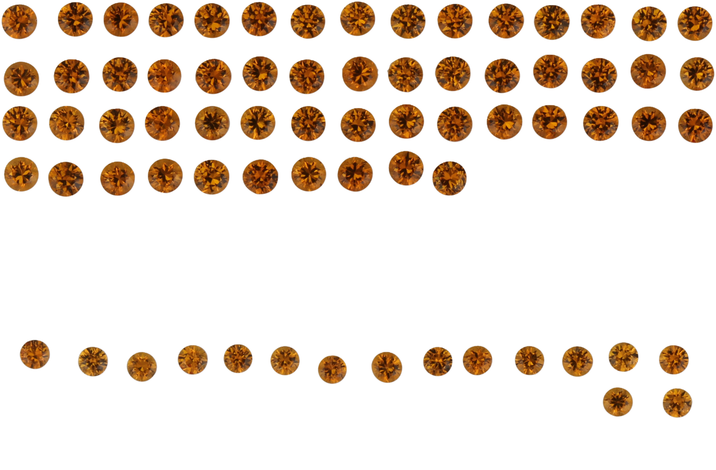 1.5mm Round Fanta Spessartite