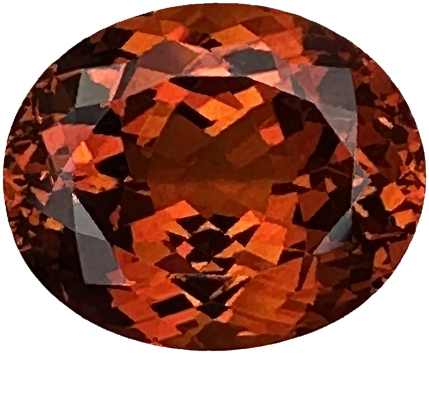 10.35 Carat Oval Spessarite Garnet