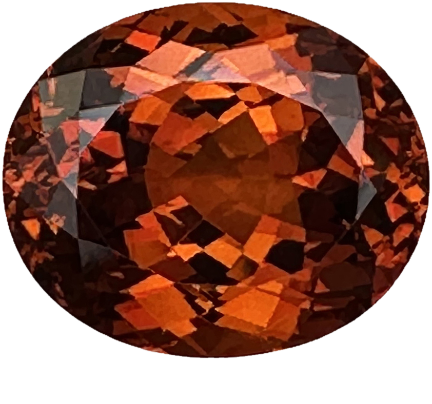 10.35 Carat Oval Spessarite Garnet