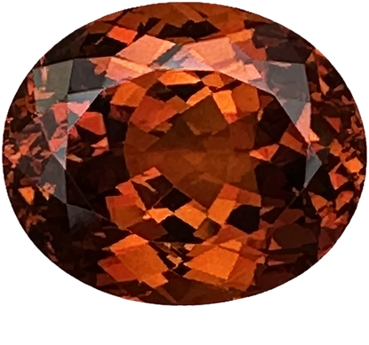10.35 Carat Oval Spessarite Garnet