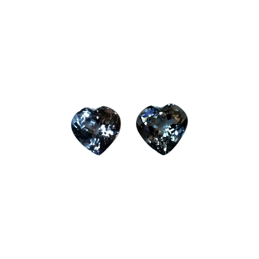 Heart Shape Grey Spinel