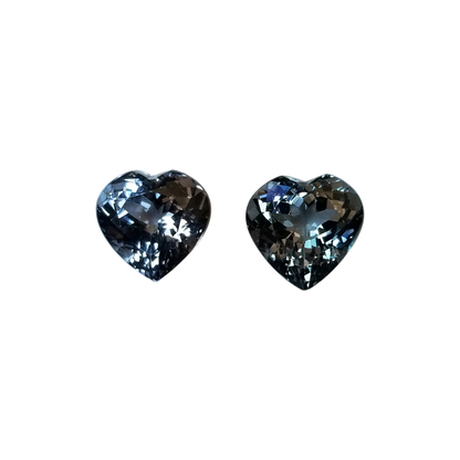 Heart Shape Grey Spinel