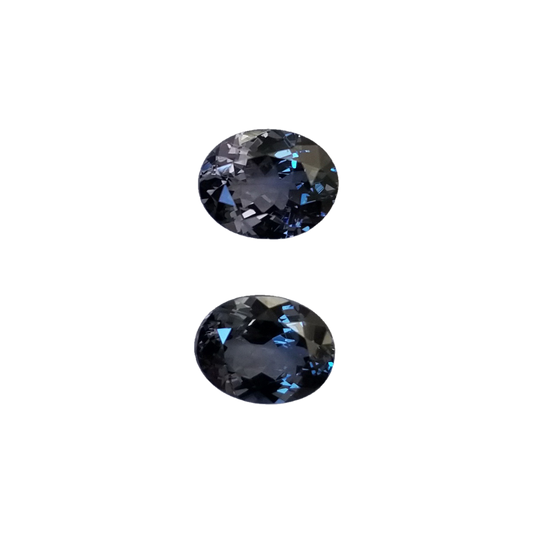 9x7mm Oval Grey Spinel