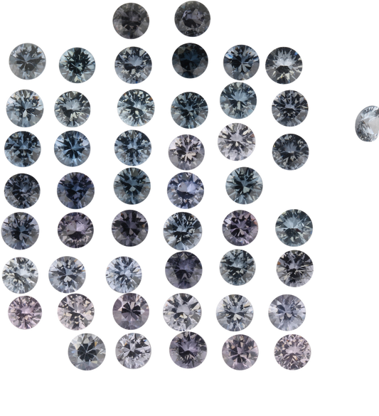 4mm Round Light Pink Spinel