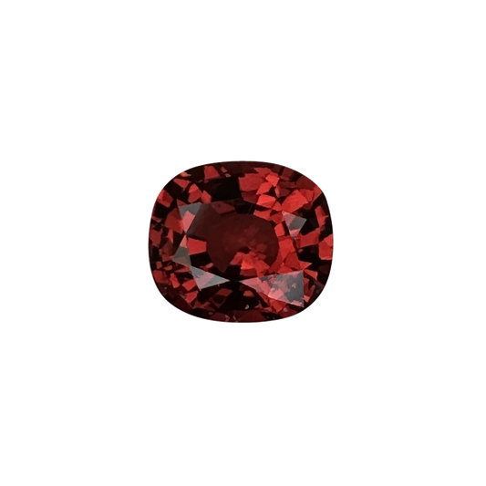 1.3ct Cushion Red-Orange Spinel