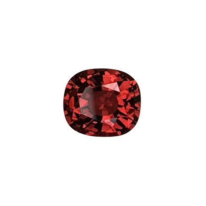 1.3ct Cushion Red-Orange Spinel