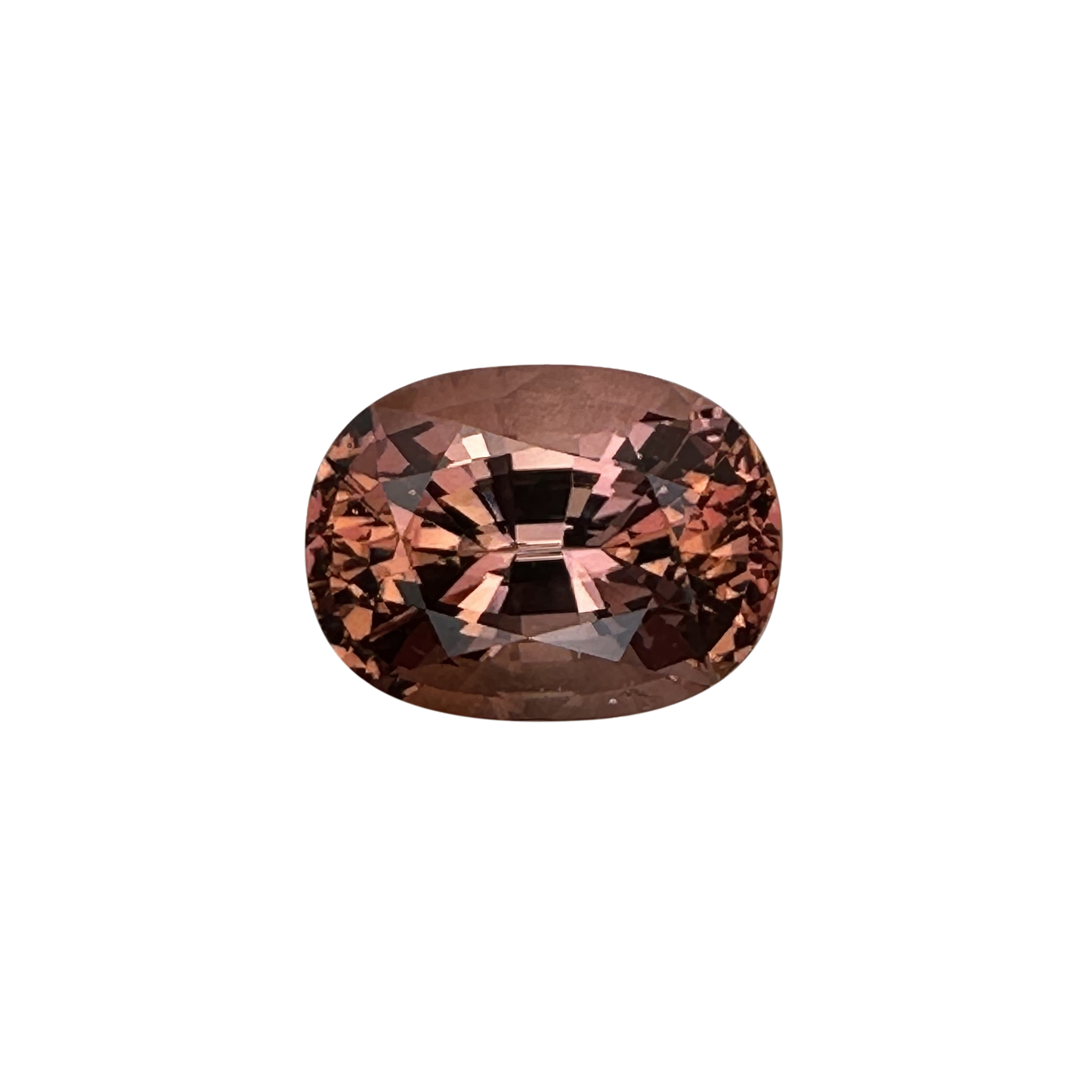 4.11ct Cushion Padparadcha Colored Spinel