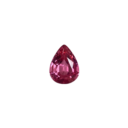 1.56ct Pear Shape Hot Pink Spinel